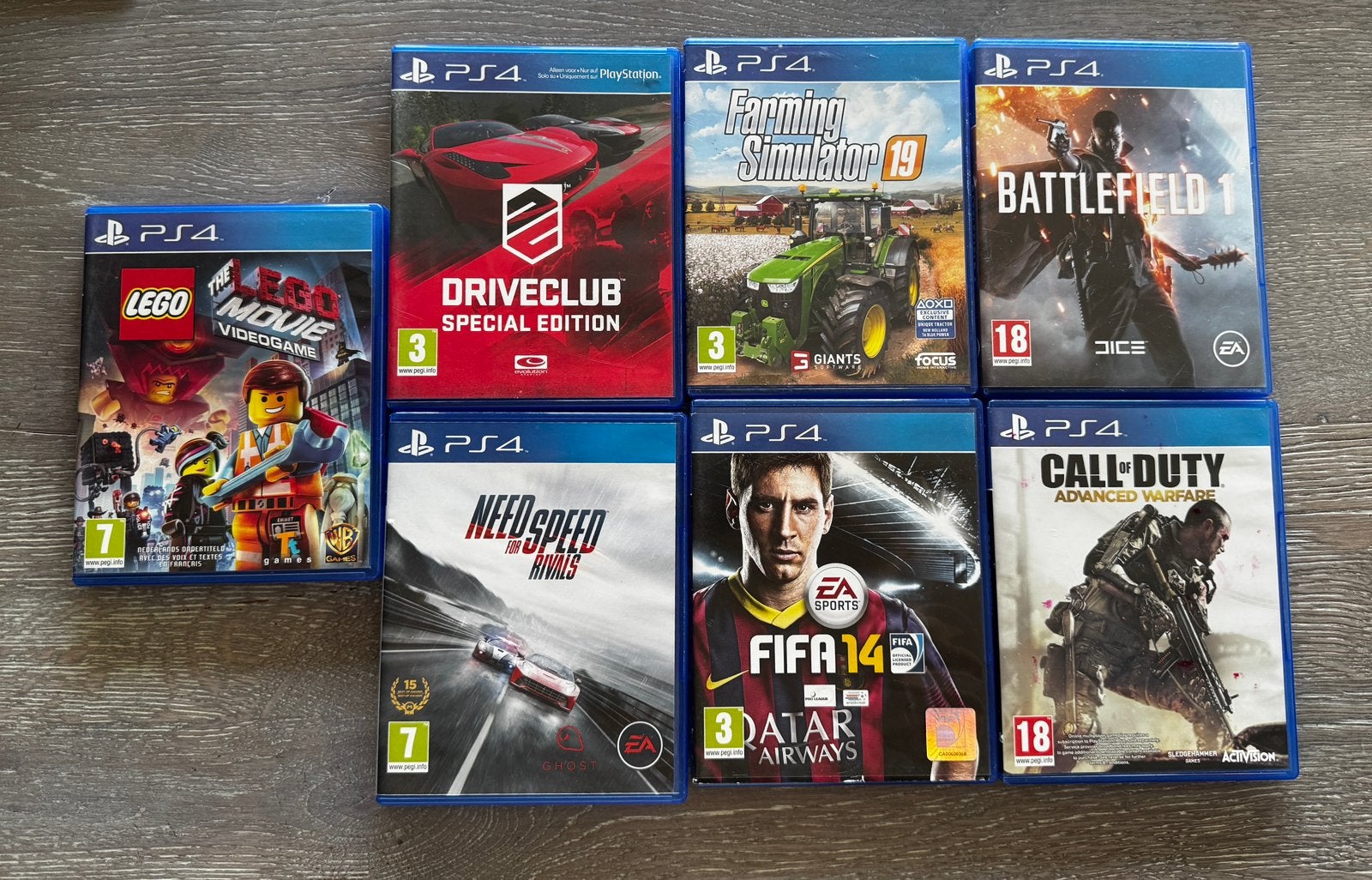 Diverse PlayStation 4-games €10 p stuk, Gebruikt, Vanaf 18 jaar, Overige genres, Eén computer