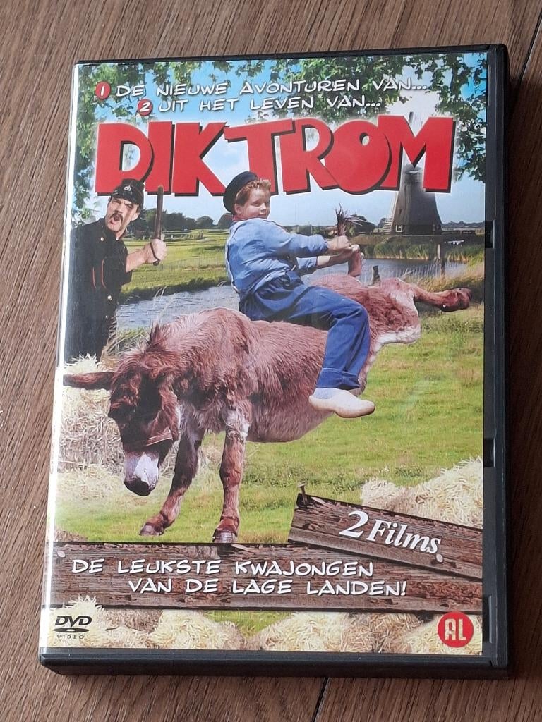 2 avonturen van Dik trom , 2 films, Cd's en Dvd's, Alle leeftijden, Ophalen of Verzenden, Zo goed als nieuw