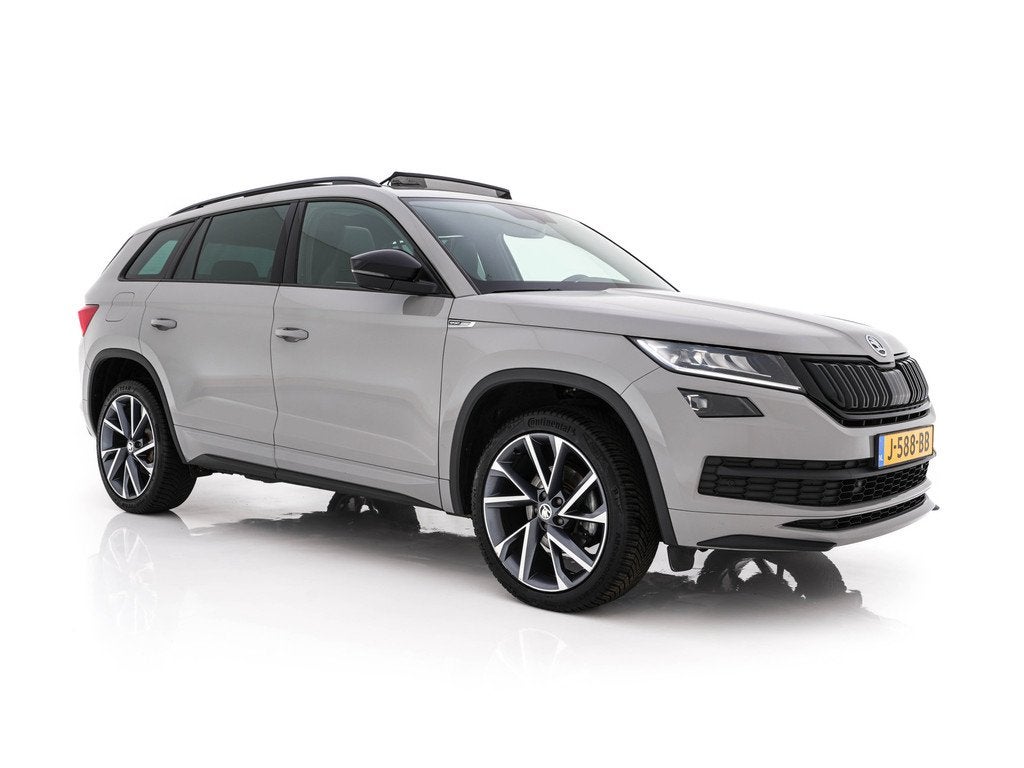 Skoda Kodiaq 1.5 TSI Sportline Business (INCL-BTW) Aut. *PAN, Auto's, Skoda, 4 cilinders, 150 pk, 1481 kg, Bedrijf