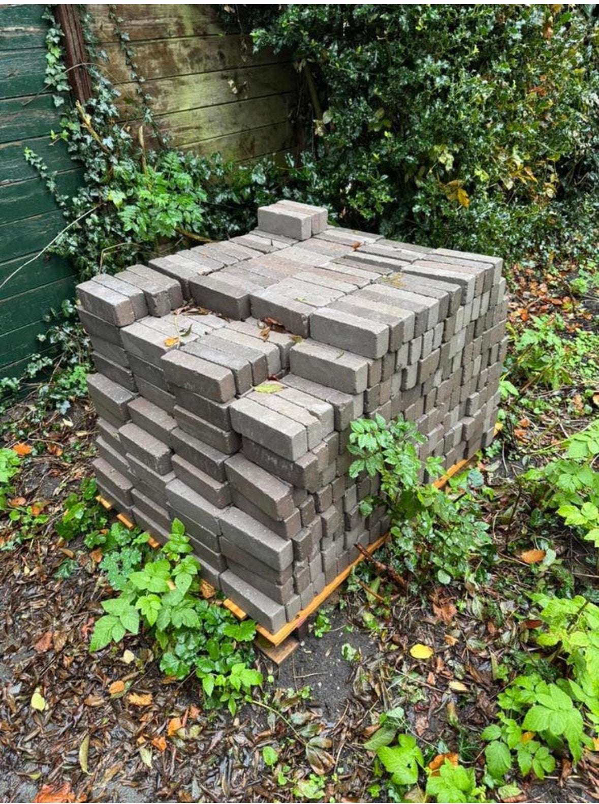 Ca 8m2 Excluton -Abbeystones - 20x5x7 cm, Ophalen, Zo goed als nieuw, Beton, Terrastegels