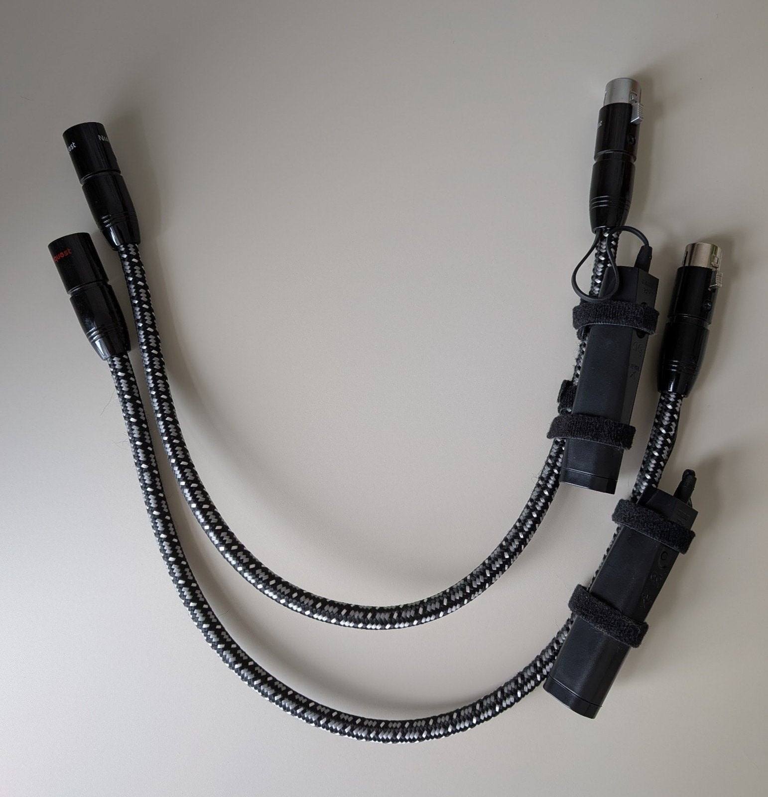 Audioquest Niagara XLR, 0.5 m, Ophalen of Verzenden, Gebruikt, Minder dan 2 meter, Interlink-kabel