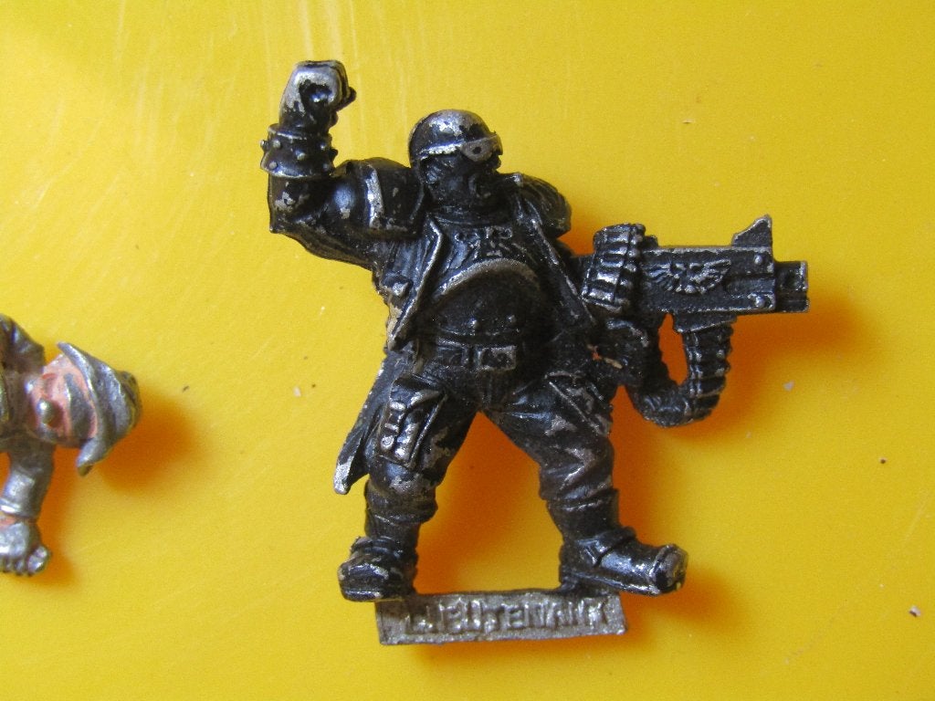 Catachan Lieutenant, Verzenden, Zo goed als nieuw, Warhammer 40000, Figuurtje(s)