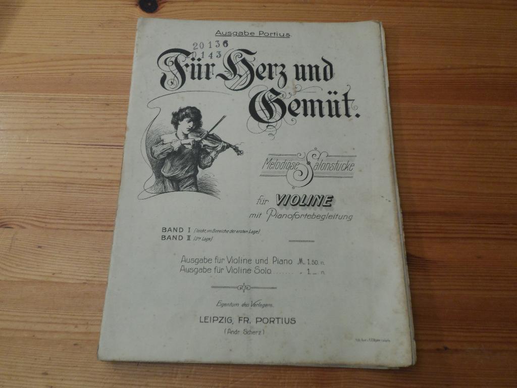 Fur herz und gemut band 2, Gebruikt, Ophalen of Verzenden, Viool of Altviool, Artiest of Componist