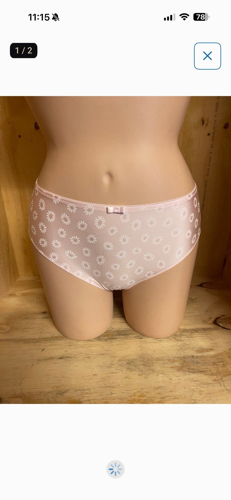 Dacapo string Maat 46 Model Daisy Kleur roze, Verzenden, Roze, String