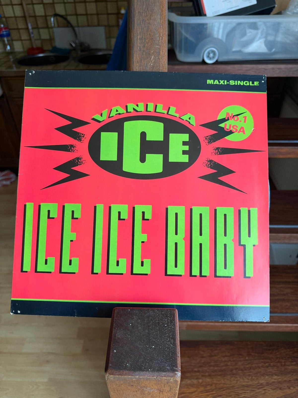 Vanilla Ice - Ice Ice Baby Maxi-Single (1990), Gebruikt, Pop, Ophalen of Verzenden, EP