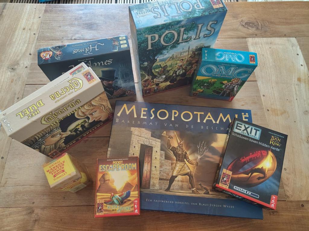 Bordspellen Collectie: Polis, Sherlock Holmes, Exit, etc., Hobby en Vrije tijd, Gezelschapsspellen | Bordspellen, Vijf spelers of meer