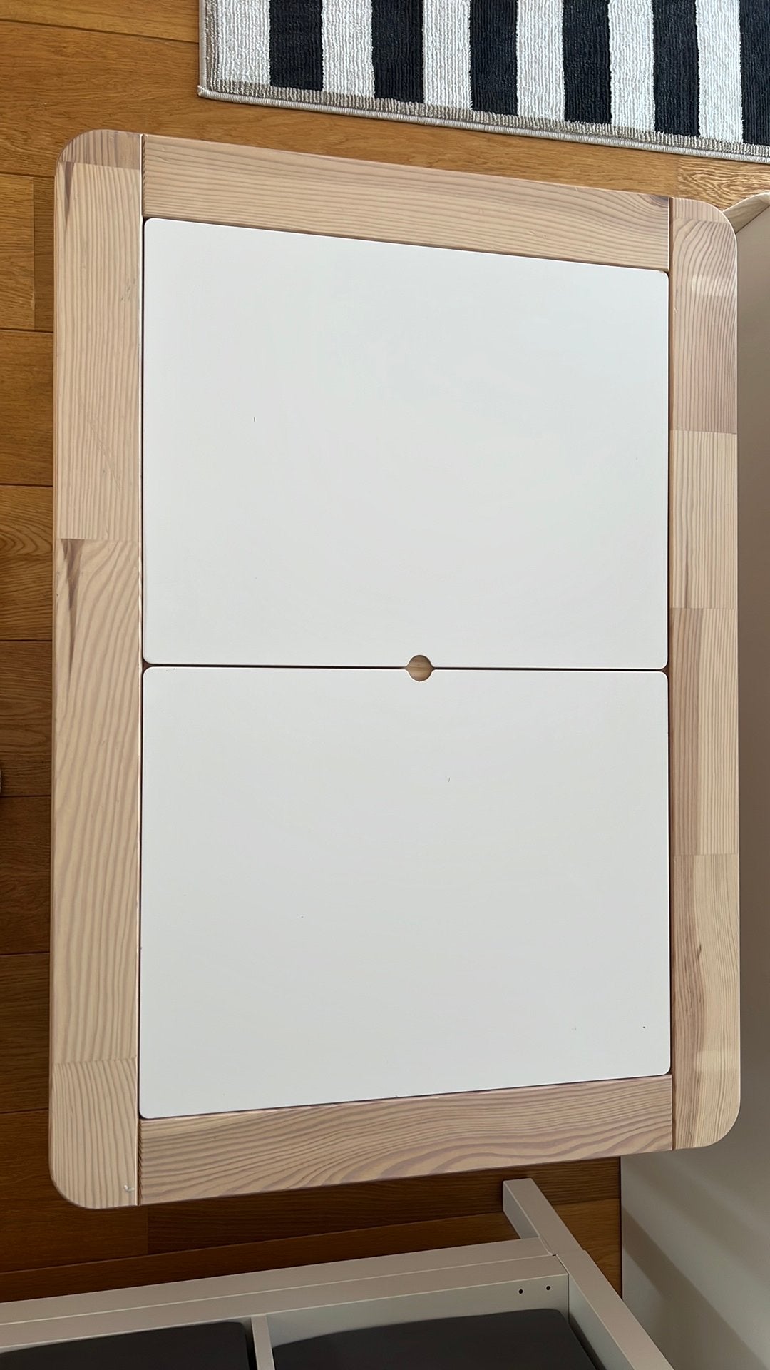 Ikea FLISAT Kindertafel en FLISAT Kinderkruk, Ophalen, Minder dan 75 cm, 50 tot 70 cm, 105 cm of meer