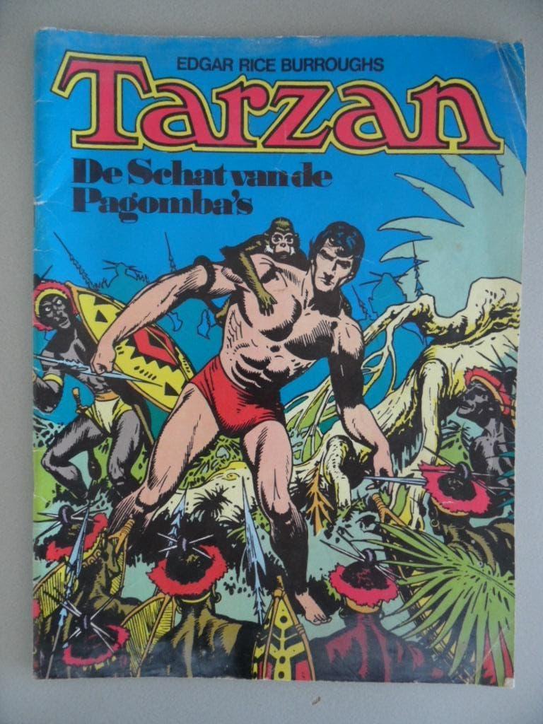Tarzan. De schat van de Pagomba's. 1974., Boeken, Strips | Comics, Europa, Ophalen of Verzenden, Gelezen, Eén comic