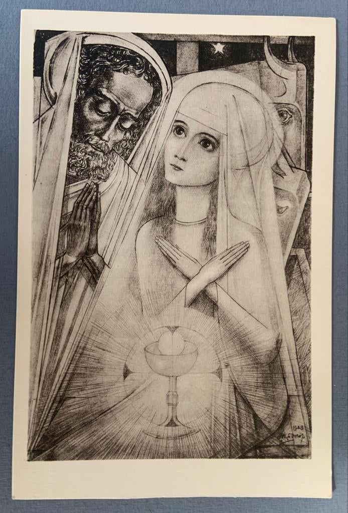 Ansichtkaart Jan Toorop: Advent, Ophalen of Verzenden, Ongelopen