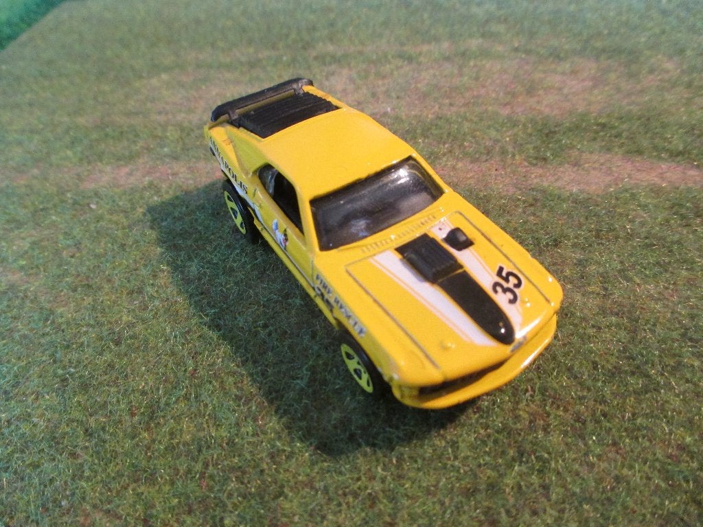 1970 Ford Mustang Mach 1 Hot Wheels Fire Resque Annapolis, Ophalen of Verzenden, Zo goed als nieuw, Auto
