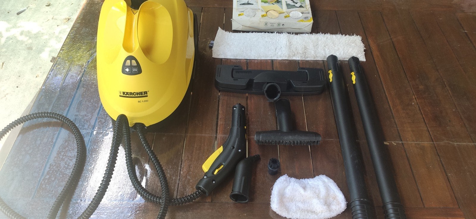 Kärcher SC 1.020 Stoomreiniger met accessoires, Ophalen