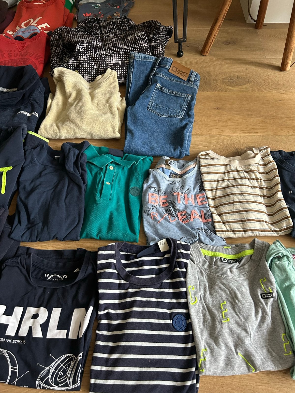 Grote kledingbundel jongens, 40 stuks, maten 134-152, Kinderen en Baby's, Kinderkleding | Maat 140, Ophalen of Verzenden, Jongen
