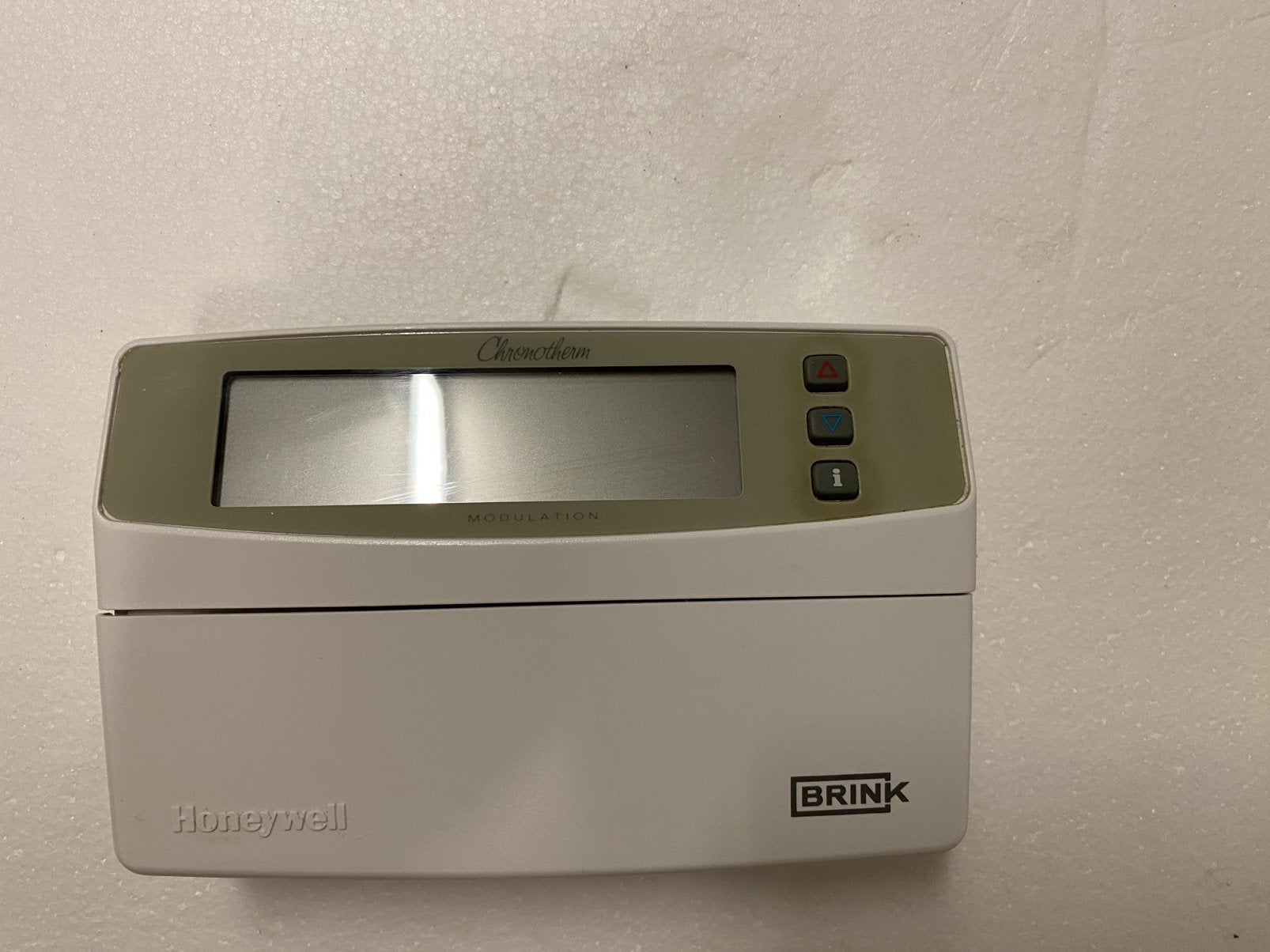 Brink Allure Honeywell chronotherm modulerende thermostaat, Ophalen of Verzenden, Zo goed als nieuw