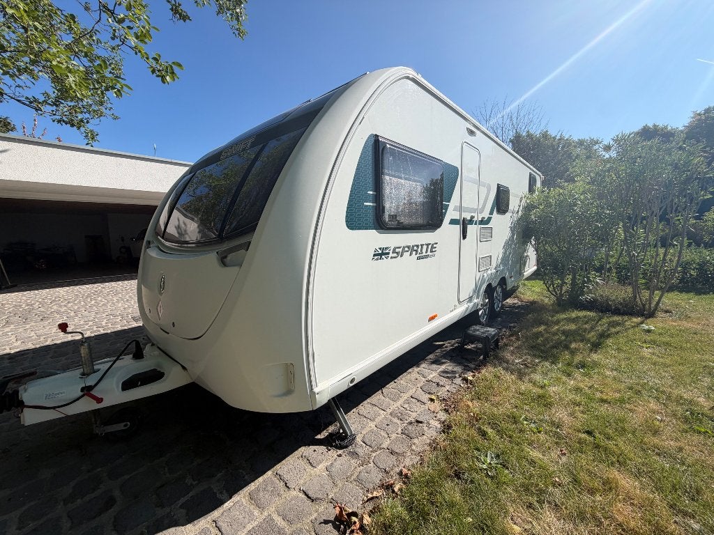Sprite Swift super Quattro DB, Caravans en Kamperen, Caravans, Standaardzit, Schokbreker, Particulier, 6 tot 7 meter