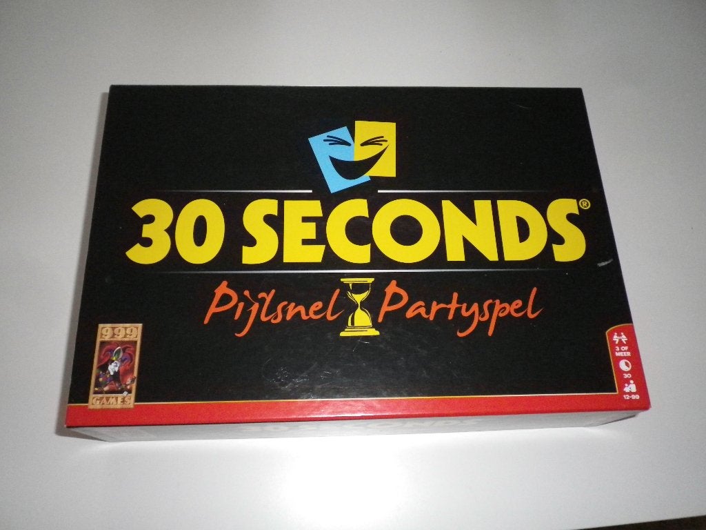 30 Seconds partyspel, Ophalen of Verzenden, Zo goed als nieuw, 999 Games