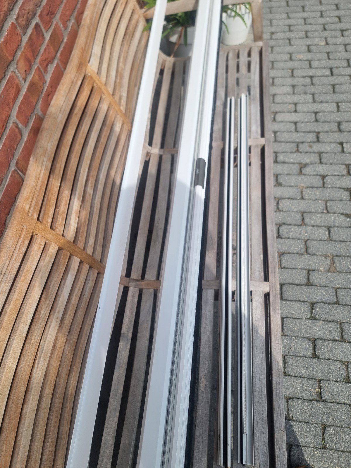 Rol hordeur luxaflex, Ophalen, Kunststof, 80 tot 100 cm, Hordeur