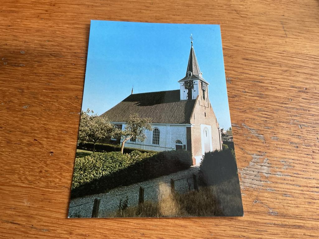 C3053 Goudswaard kerk, Verzamelen, Ansichtkaarten | Nederland, Ophalen of Verzenden