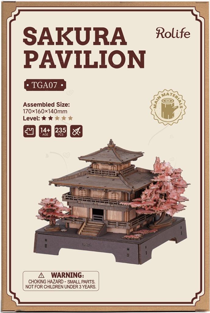 Robotime Sakura Pavilion