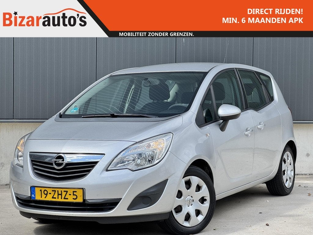 Opel Meriva 1.4 Turbo Edition / Dealer onderhouden / Trekhaa, Auto's, Opel, Bedrijf, Te koop, Meriva, ABS, Airbags, Airconditioning