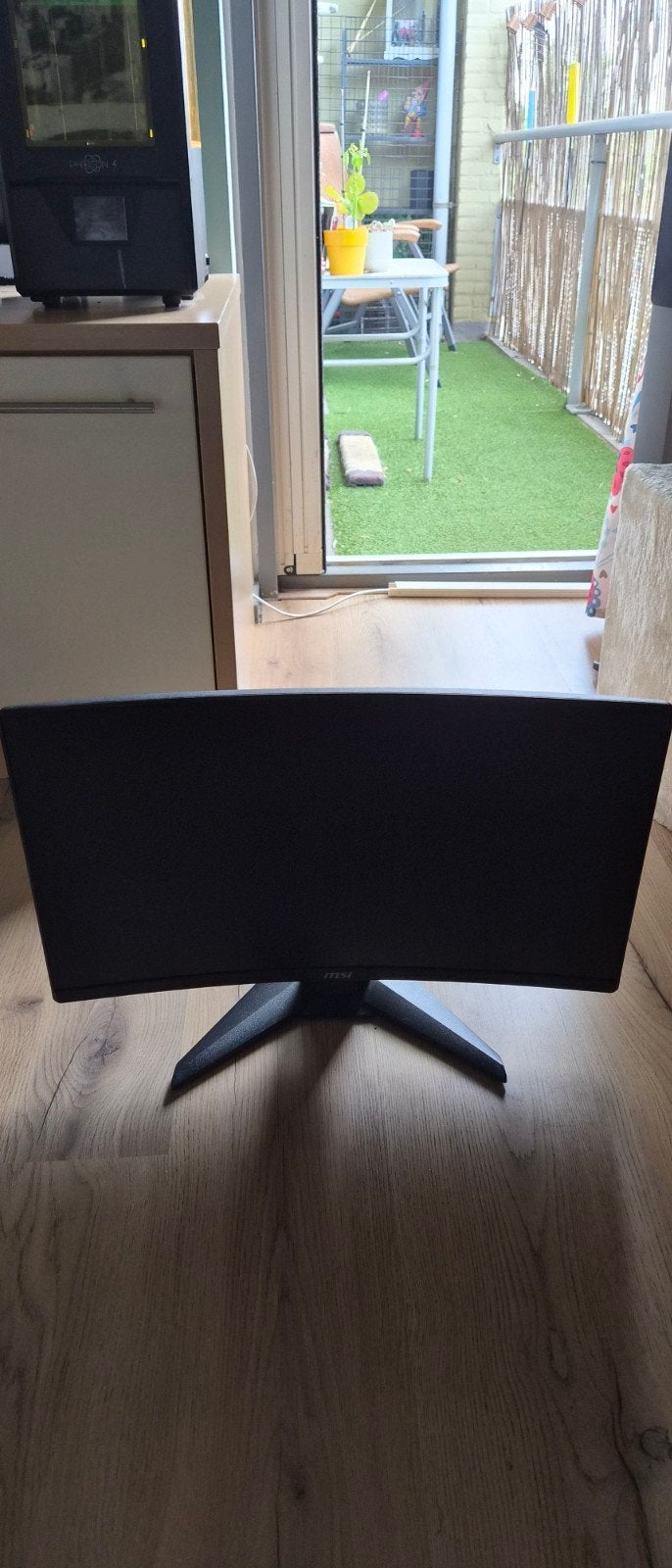 MSI Optix G27C4 Curved Gaming Monitor, MSI, VA, Full HD, Zo goed als nieuw