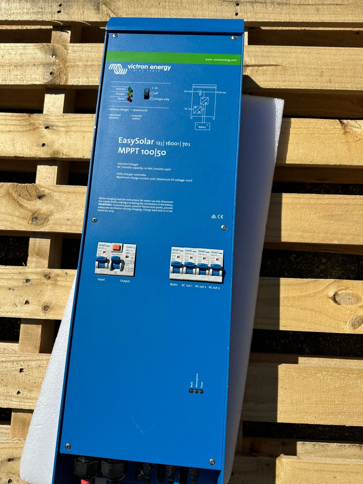 Victron Easy solar mppt 100/50.  12-1600-70   Nieuw, Ophalen of Verzenden, Nieuw, Overige typen