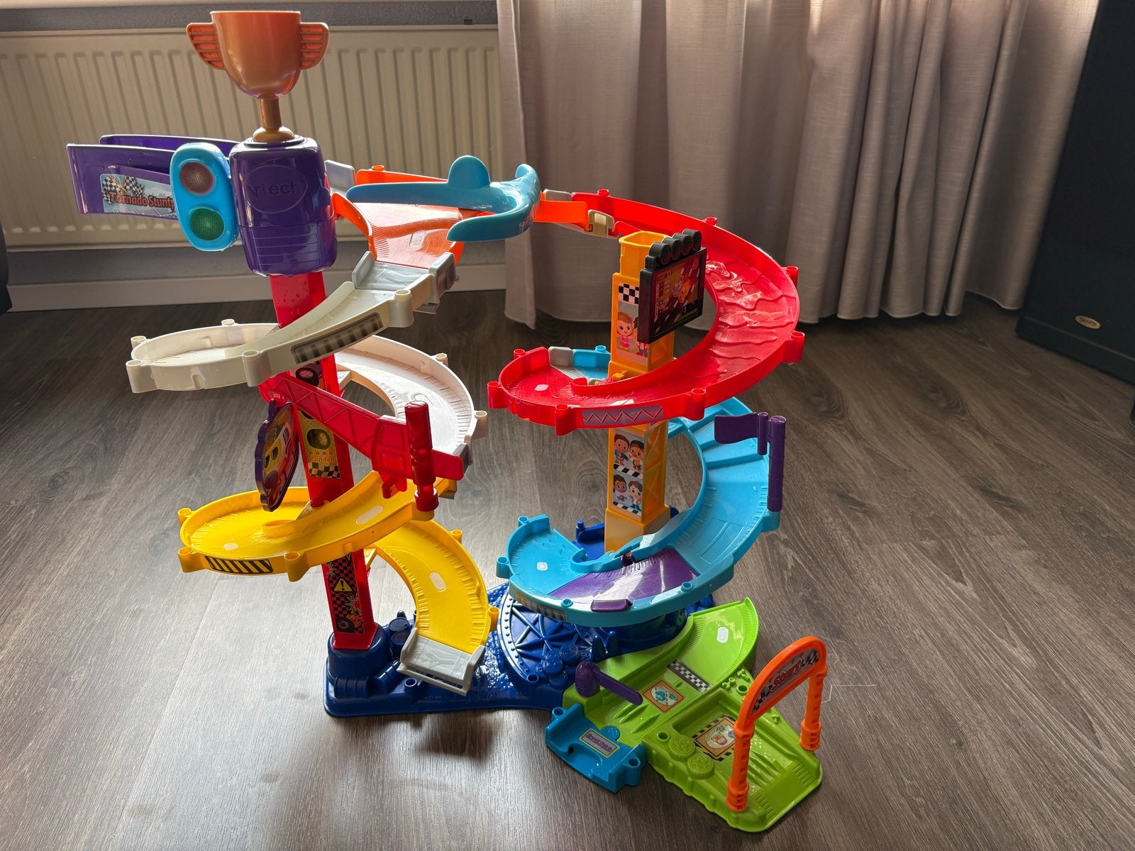Grote VTech Toet Toet collectie met banen en voertuigen, Ophalen, Gebruikt, 6 maanden tot 2 jaar