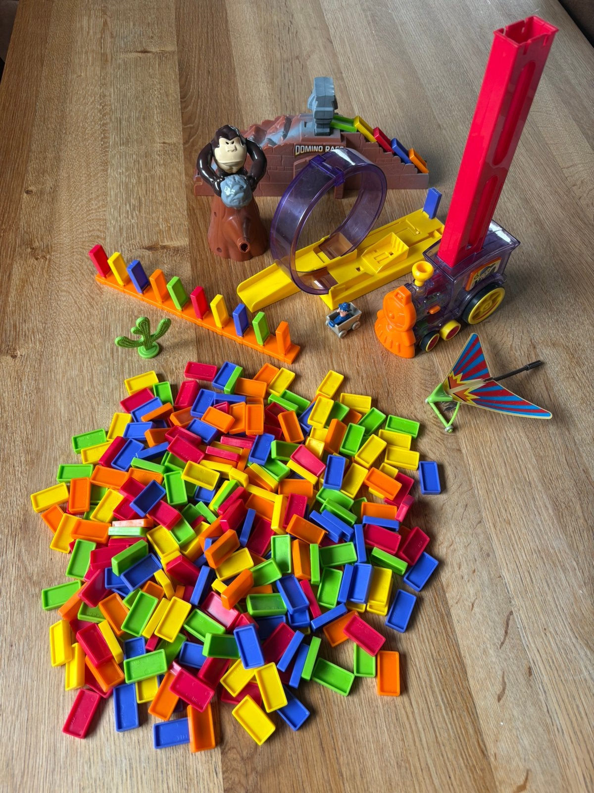 Domino set, Kinderen en Baby's, Ophalen of Verzenden, Gebruikt