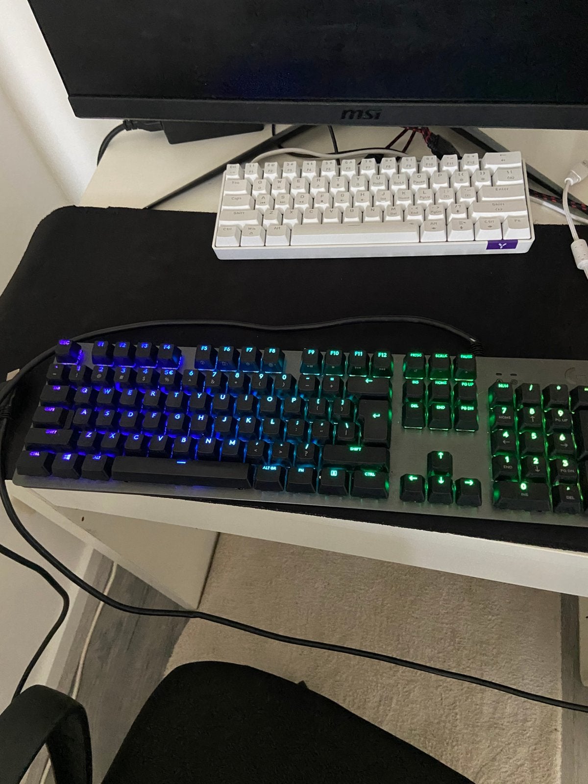 Logitech G512 Carbon IGX Brown, Ophalen, Overige indelingen, Zo goed als nieuw, Bedraad