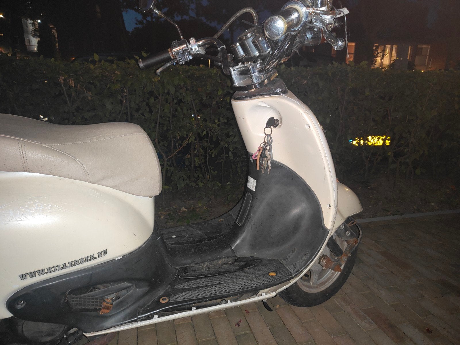 Retro Scooter - Custom Look, Fietsen en Brommers, Scooters | Overige merken, Ophalen, Gebruikt, Retro custom, Benzine