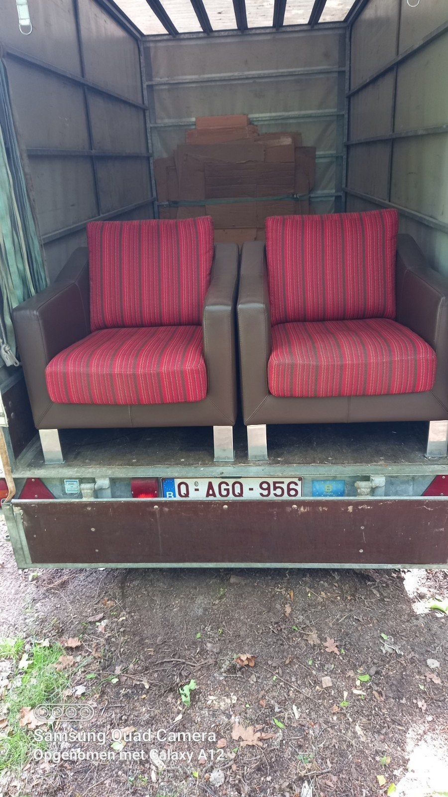 Leolux fauteuils set, Huis en Inrichting, Fauteuils, Ophalen, Zo goed als nieuw, 75 tot 100 cm, 50 tot 75 cm