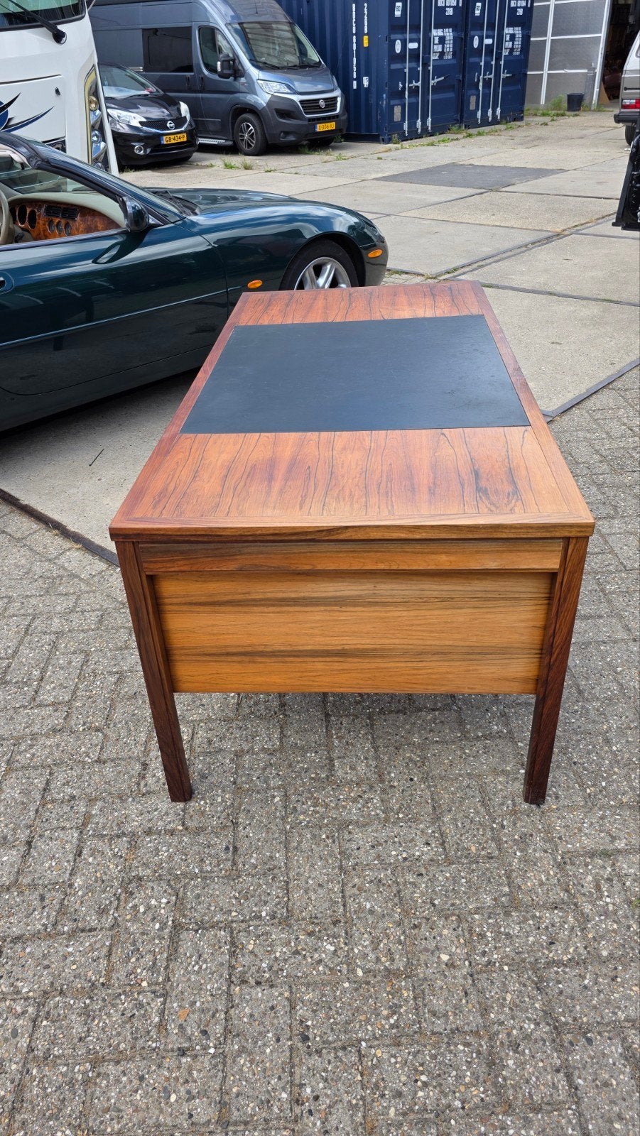 Palissander vintage bureau, Ophalen