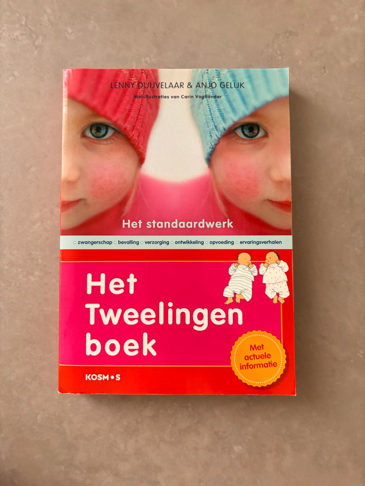 Het Tweelingenboek - Zwangerschap, bevalling, opvoeding, Ophalen of Verzenden, Zo goed als nieuw, Zwangerschap en Bevalling