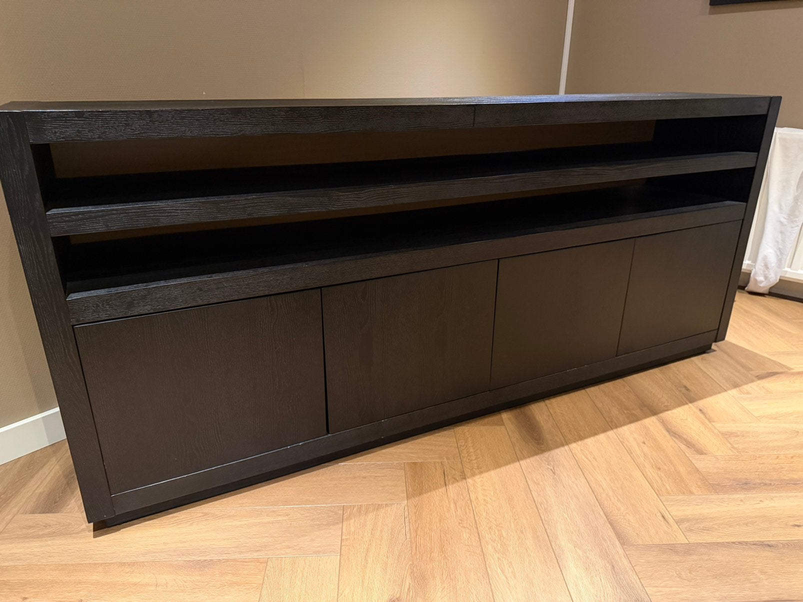 Mooie dressoir  van dubbelman, Ophalen, Zo goed als nieuw, 25 tot 50 cm, Minder dan 100 cm