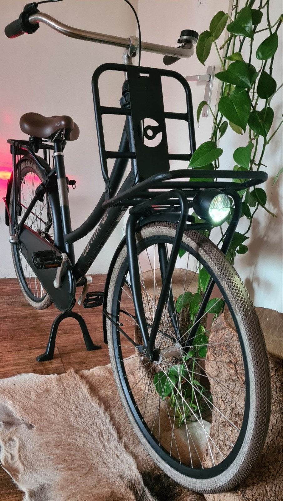matzwarte CORTINA type U4 Transportfiets || Damesfiets || N3, Ophalen, Terugtraprem, Cortina U4 transportfiets, Versnellingen
