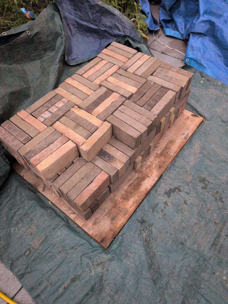 20 x 10 x 5 cm Metselstenen, bakstenen  - 172 stuks, Ophalen, Nieuw, Bakstenen