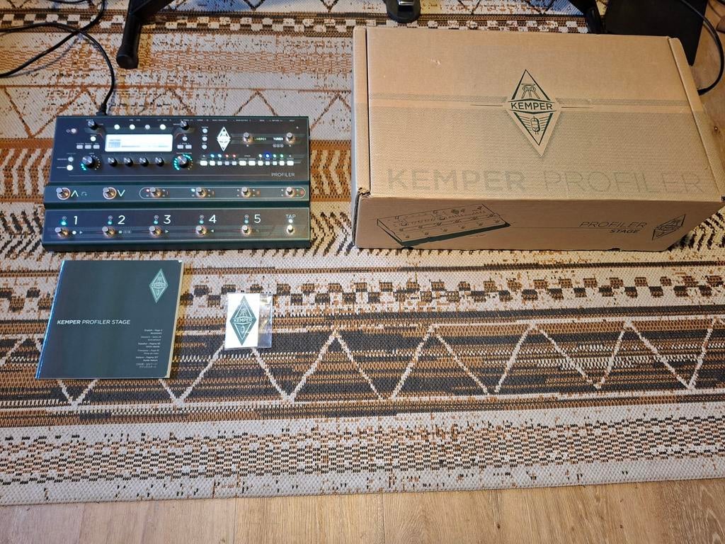 Kemper Profiler Stage Mk1 incl. tas, doos en profiles, Ophalen, Zo goed als nieuw, Delay of Echo