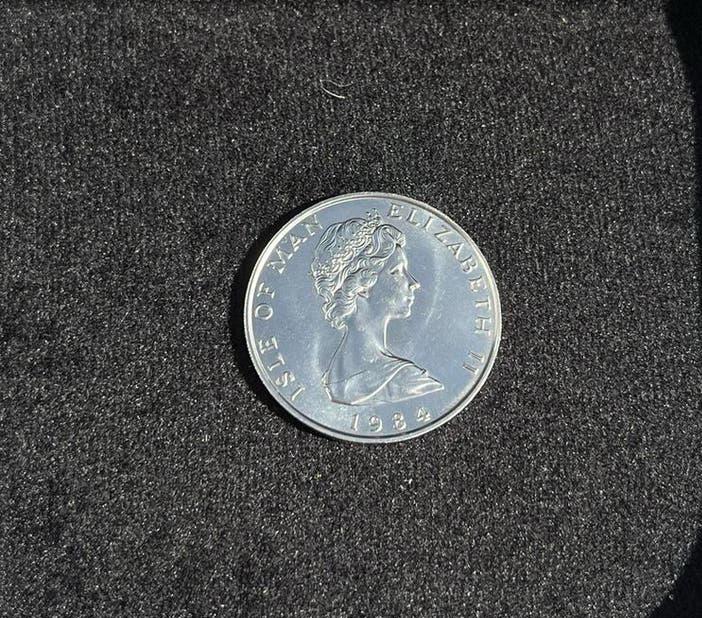 Platinum Nobel Munt - Isle of Man 1984, Verzenden, Koningin Beatrix, Overige waardes, Losse munt