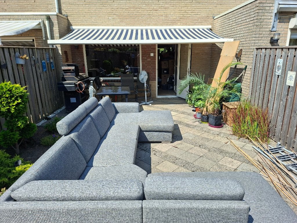 Bankstel U vorm met opbergruimte, Ophalen, Gebruikt, Hoekbank, 300 cm of meer
