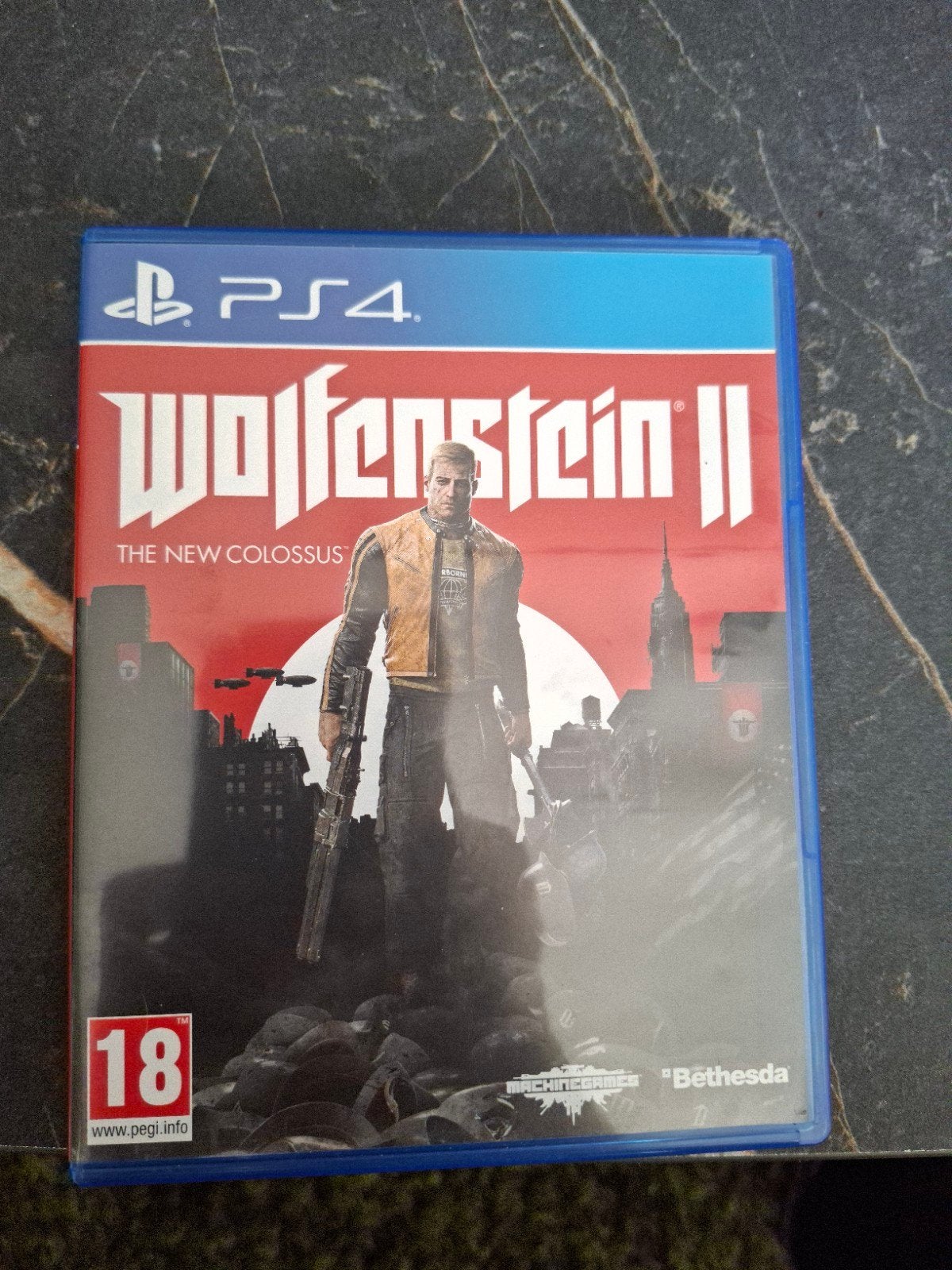 wolfenstein 2 the new colossus PS4, Spelcomputers en Games, Gebruikt, Vanaf 18 jaar, Shooter, 1 speler