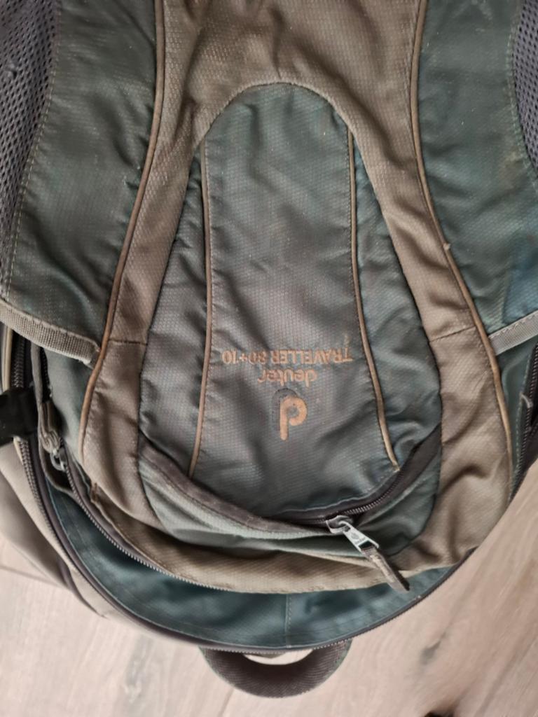 Deuter Traveller 80+10 Trekking Rugzak - Gebruikt, Sieraden, Tassen en Uiterlijk, Tassen | Rugtassen, Overige merken, 40 cm of meer