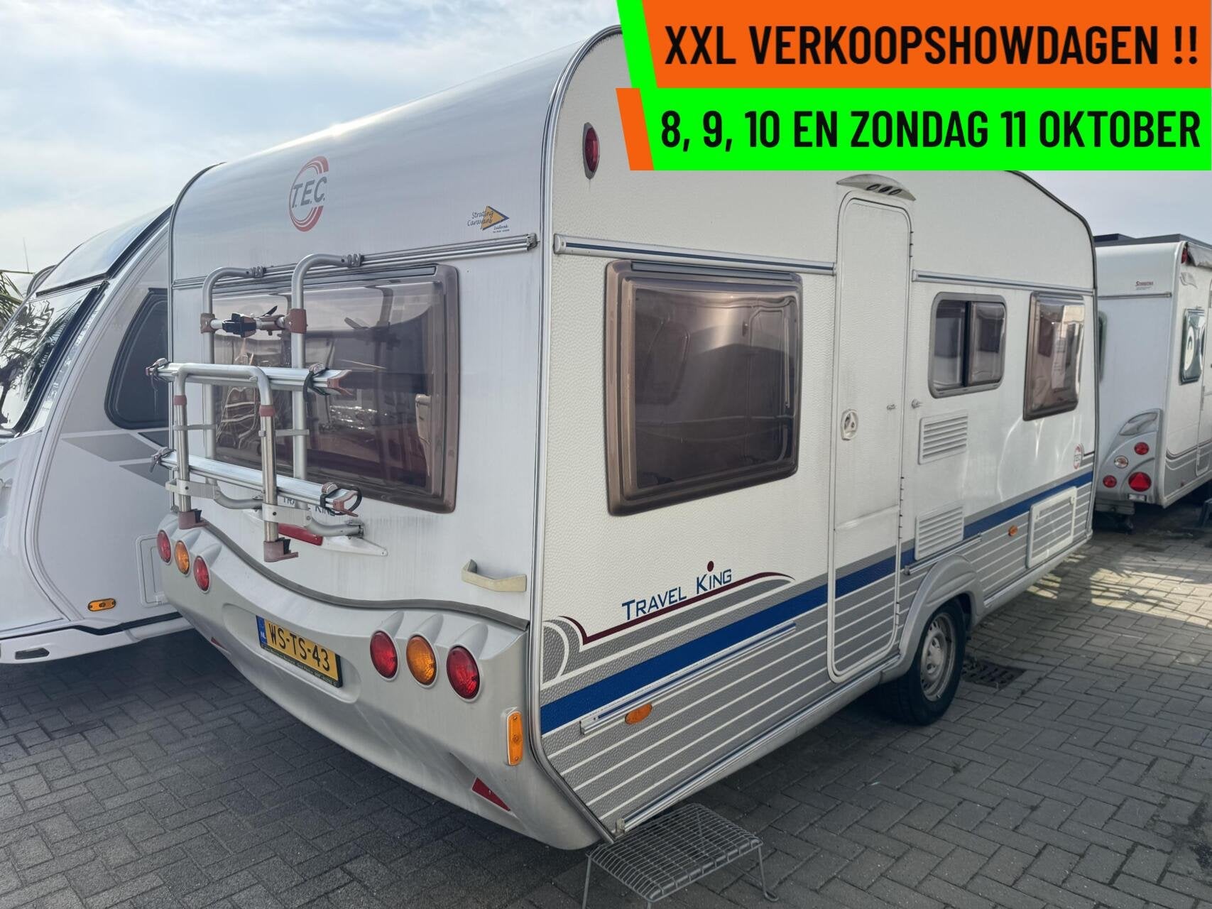 Tec Travel King 450 MOVER + VOORTENT + VASTBED, T.E.C., Bedrijf, Serviceluik, 750 - 1000 kg