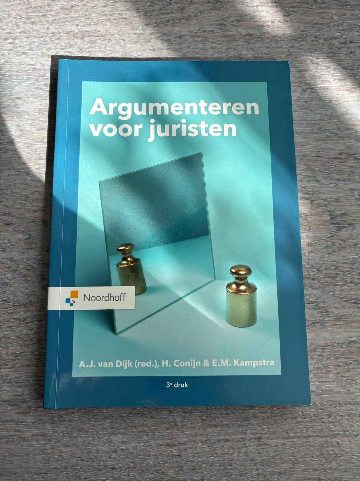 Argumenteren voor juristen - 3e druk, Ophalen of Verzenden, Gamma, Zo goed als nieuw, HBO