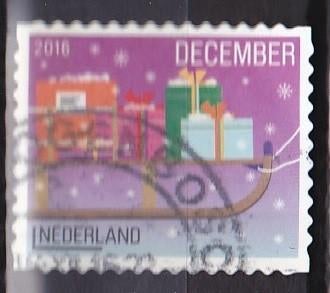 Nederland NVPH 347 gestempeld 2016 (1) 's-Hertogenbosch, Verzenden, Na 1940, Gestempeld