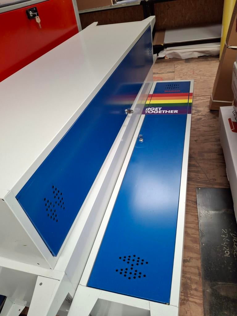 12 gebruikte  lockers, Ophalen, Gebruikt