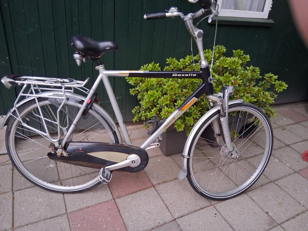 Heren fiets 28 inch ., Fietsen en Brommers, Fietsen | Heren | Herenfietsen, Ophalen, Terugtraprem, Gebruikt, Versnellingen