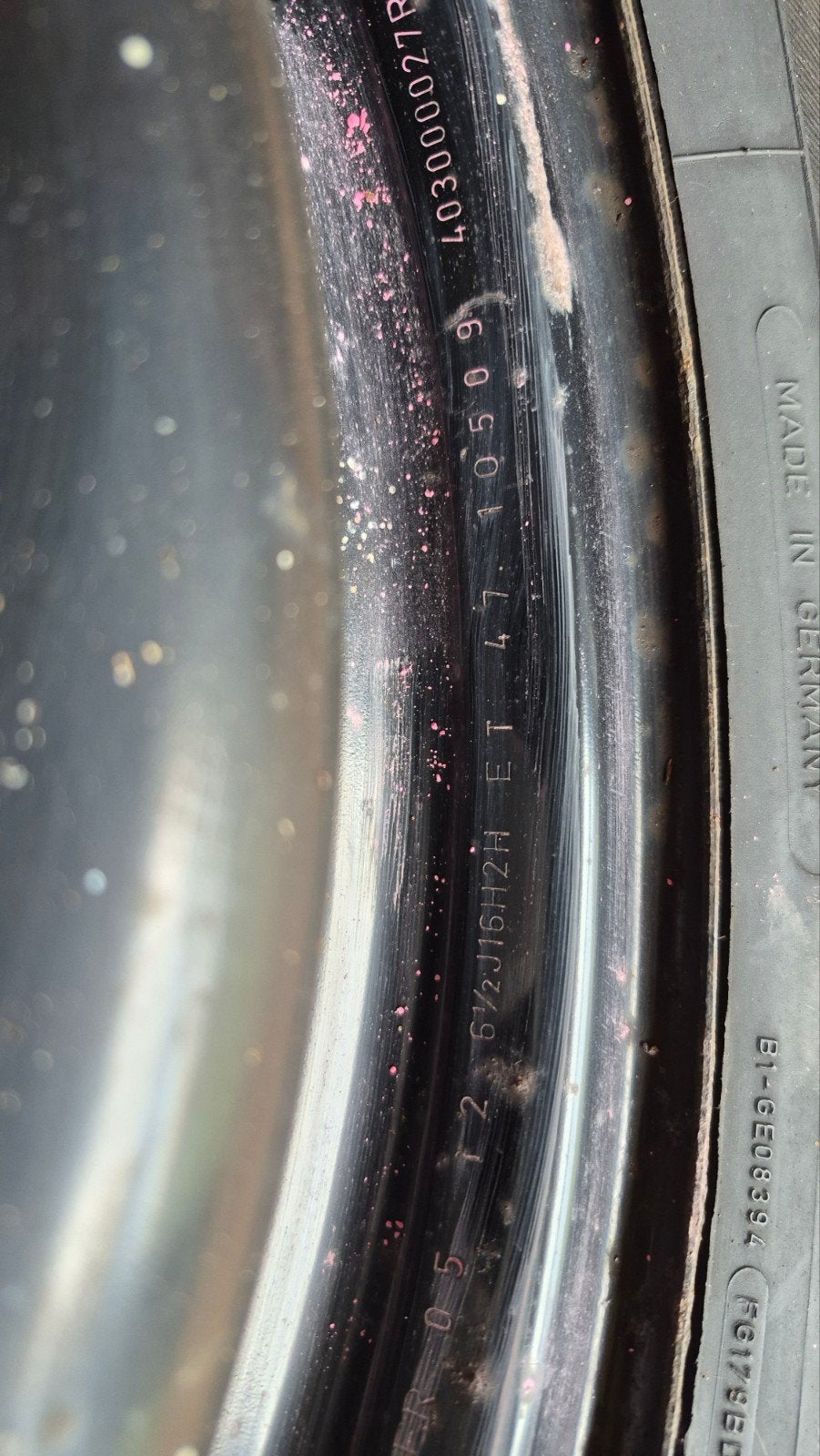 16 inch stalen velgen met banden 205/60R16, Ophalen, Gebruikt