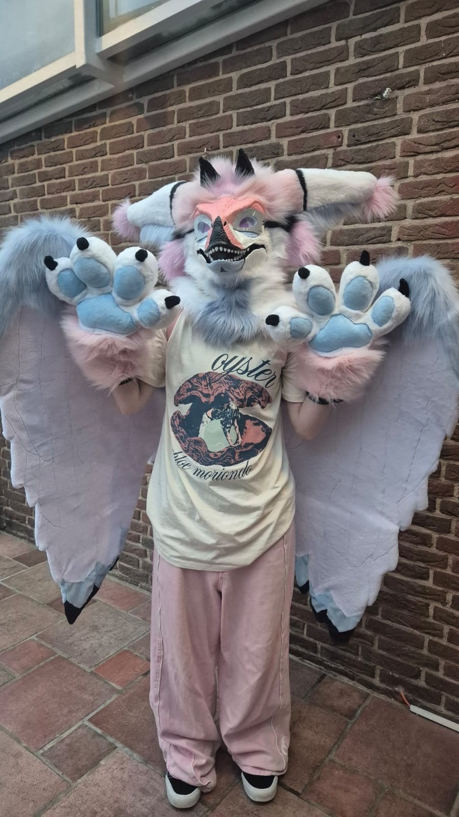 dino mask fursuit, Ophalen of Verzenden, Nieuw, Overige typen