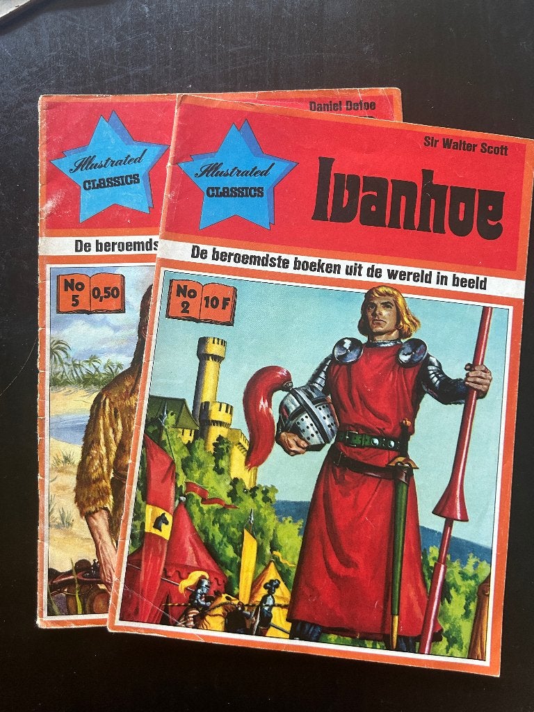 illustrated classics (NL) nr 2-5 Classics Nederland, Gelezen, Classics Nederland, Europa, Ophalen of Verzenden