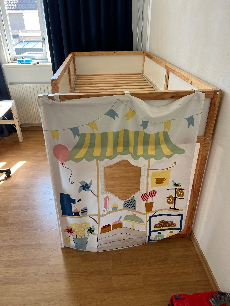 IKEA kura bed, Kinderen en Baby's, Kinderkamer | Stapelbedden en Hoogslapers, Ophalen, Gebruikt