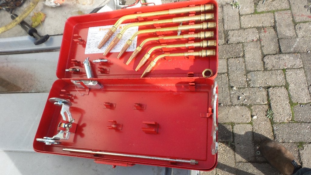 snijbrander set, Ophalen of Verzenden, Zo goed als nieuw, 250 ampère of meer, Overige typen